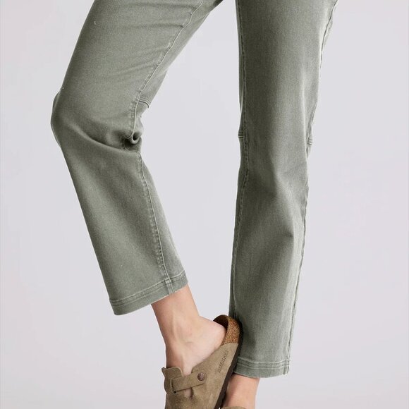 Free Fly Women's Olive Green Cotton Twill Pants - sz 32 x 32 - Picture 5 of 5